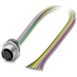 Phoenix Contact 1556252 Sensor-/Aktor-Einbausteckverbinder M12 Buchse, Einbau 0.50 m Polzahl 12 1 St.
