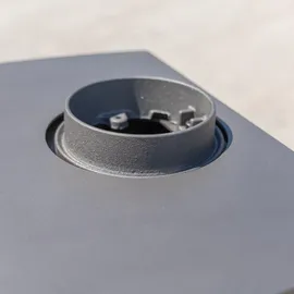 Blist Kaminofen Polar Metall Schwarz