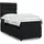 vidaXL Boxspringbett 180 x 200 cm Schwarz