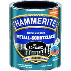 Metall-Schutzlack 750 ml matt schwarz - schwarz