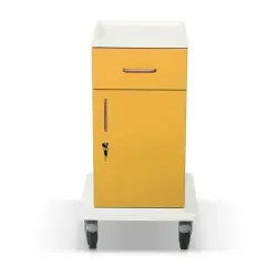ETERNASOLID MULTICART Arbeitswagen T14 mit Schublade und Drehtür 92469-GE , Farbe: gelb