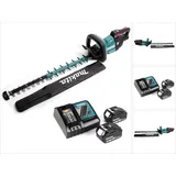 Makita DUH 601 RT Akku Heckenschere 18V 60cm Brushless + 2x Akku 5,0Ah + Ladegerät