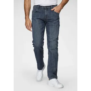 Wrangler Authentic Straight 36 Länge 34, grau Herren Jeans