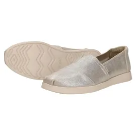 TOMS Alpargata Plus Damen Champagne Metallic 39