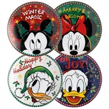 Gilde Disney Teller - Winter Magic 4er Set
