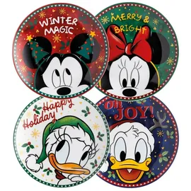 Gilde Disney Teller - Winter Magic 4er Set