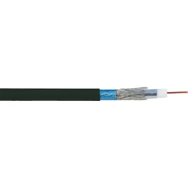 Wisi Koaxialkabel 100 m schwarz