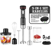 GASTROBACK 40982 Design Akku-Stabmixer-Set 5in1