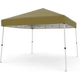 GarveeMore Faltpavillon 3x3 Wasserdicht Stabil,pavillon UV Schutz 50+,3-Fach Höhenverstellbar, Gartenpavillon mit Tragetasche,für für Gärten,Terrassen,Partys,Strände beige