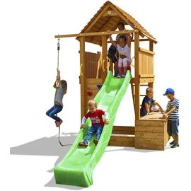 fungoo Spielturm Fortress Toybox Grün