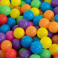 Home Deluxe - Spielbälle SPIN - Bälle für Bällebad - Bunt, 600 Stück I Babybälle Kugelbad Plastikbälle - Bunt
