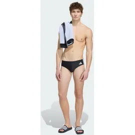 adidas 3S Swim Trunks Swimwear, Black/White, 42