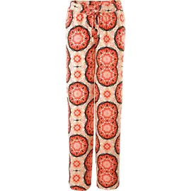 Aniston CASUAL Schlupfhose mit fantasievollem Mandela-Druck bunt/rosa/rot/schwarz 42