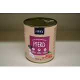 12 Dosen a 800g PRIMOX HUNDE NASSFUTTER MIT PFERD  NEU OVP 436380