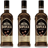 Soplica Kaffegeschmack, Kawowa, 25% vol. 3x 0,5L - Wodka, Likör