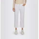 MAC Culotte Jeans in Weiß aus leichtem Denim-D42