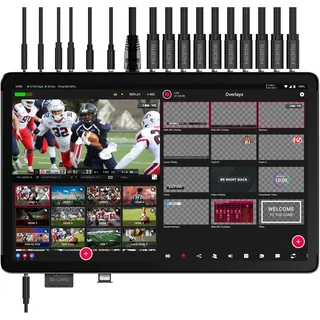 YoloLiv YoloBox Extreme 4K NDI All-in-One Live Streaming Equipment mit 8 HDMI Eingängen, 2 HDMI Out, ISO Recording für Facebook, YouTube, RTMP, SRT