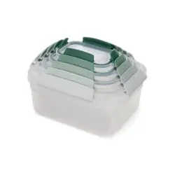 Joseph Joseph Aufbewahrungsdosen Set, 5-teilig 81127 , 1 Aufbewahrungsdosen Set, Farbe: Grün