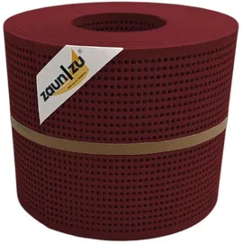 zaunzu® Sichtschutz PP Premium 26 m Bordeauxrot