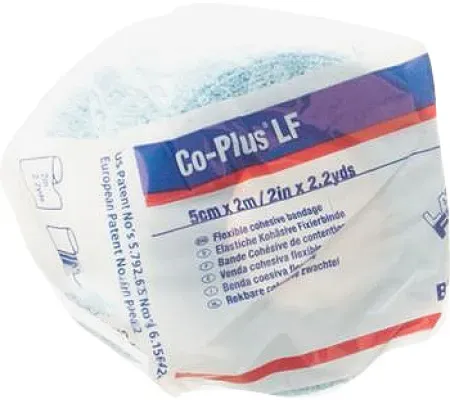 Bsn Medical Co-Plus Kohäsive Fixierbinde Latexfrei 5cm x 4,5m Mix 1 Stück