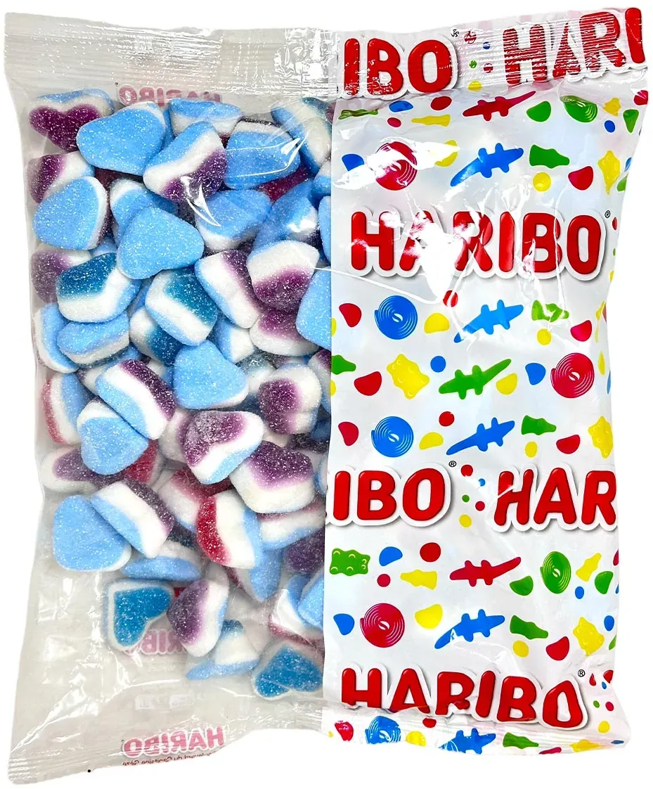 Haribo Love Pik: Cremig-säuerliche Schaumzuckerherzen, 1kg Beutel