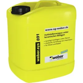 Weber weber.sys 891 Hohlstellenverguss in 1 LTR Flasche
