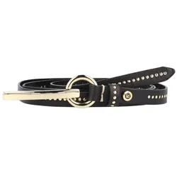 b.belt Cher Gürtel Leder schwarz 80 cm