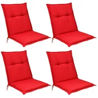 Beautissu Base NL 100x50x6 cm - Rot