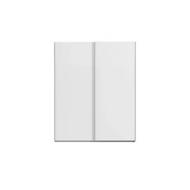 meinSchrank Schwebetürenschrank Regina 181 x 223 x 68 cm Weiß