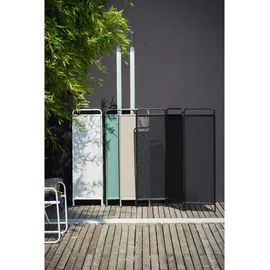 JAN KURTZ Paravent Fiam 163 x 154 cm schwarz