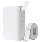NIIMBOT D101, Tragbarer kabelloser Bluetooth Etikettendrucker, 10-25mm, weiß