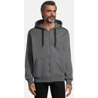salzhaut Sweatjacke Herren grau S