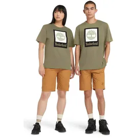 Timberland STACK LOGO Colored Short Sleeve Tee grün S