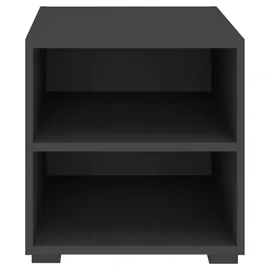 hom'in Bücherregal 46 x 45 x 40 cm Anthrazit