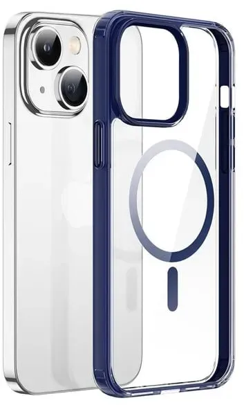 Clin2 iPhone 14 Plus Magnetic MagSafe Case Blue