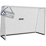 HUDORA Advanced 120/180/240/300 - Fußballtor für Kinder/Jugendliche & Erwachsene - Outdoor-Fußball-Tor für Garten - Wetter- & standfestes Fußball-Trainingstor mit engmaschigem Netz