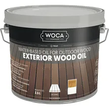 Woca Exterior Holz Öl - weiß 2,5L