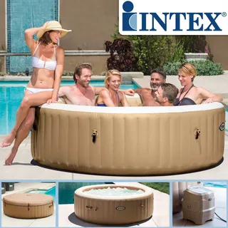 Intex PureSpa XXL Bubble 216 x 71 cm beige 28428