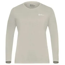 Jack Wolfskin Vonnan Langarm-t-shirt - Pale Sand - XL
