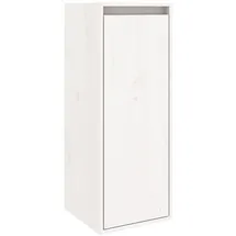 vidaXL Wandschrank 30 x 30 x 80 cm Weiß
