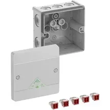 Spelsberg Abox 040-42 Abzweigkasten (L x B x H) 102 x 102 x 57mm Grau IP66 1St.