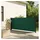 vidaXL Balkon-Sichtschutz 120 x 300 cm Dunkelgrün Polyester 