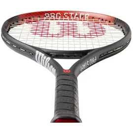 Wilson Pro Staff Precision NXT 26 Tennisschläger, Mit Spin-Effekt-Technologie zur Verbesserung der Ballbewegung, Aus Graphit für zusätzliche Kraft, Farbe: Schwarz/Rot, - besaitet -
