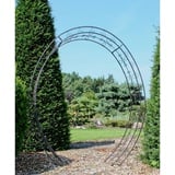 GartenHero Rosenbogen Rosenbogen Rankhilfe Rankbogen Rankgitter Pergola Gartentür Tor Spalier Rosen, Breite 200 cm x Höhe 220 cm x Tiefe 38 cm