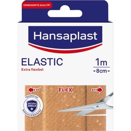 BEIERSDORF Hansaplast Elastic Pflaster 8 cmx1 m