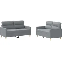 3er Set Wohnzimmer Stoff Jugendsofa Relaxsofa Sofas & Couch Sofa Loungesofa