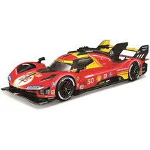 BBURAGO 18-16312 - Ferrari Deluxe 499P LMH #50 '24 rot 1:18
