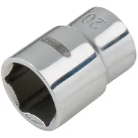 KS Tools EDELSTAHL 1/4" 6kant-Stecknuss, 11mm