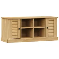 VidaXL Schuhbank VIGO 106x35x40 cm Massivholz Kiefer