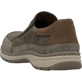 Rieker Sportliche Slipper in Braun 44